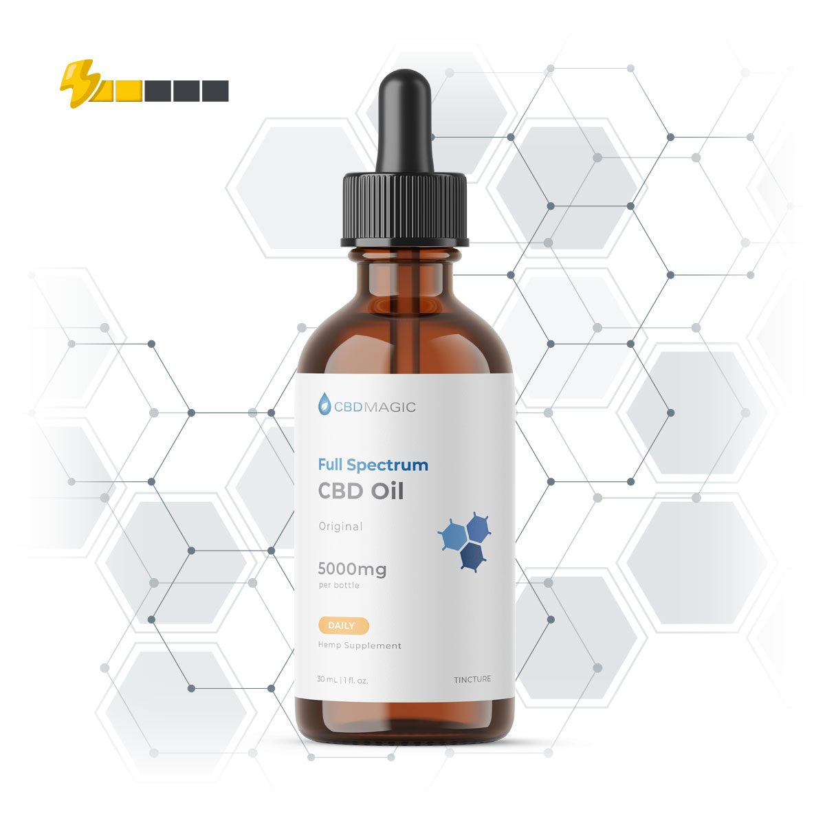 Full Spectrum CBD Oil 500mg Original