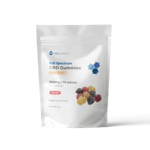 Full Spectrum Vegan CBD Gummies for Pain 300mg