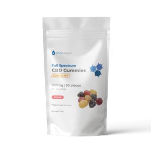 Full Spectrum Vegan CBD Gummies for Pain 900mg