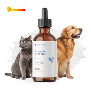 Pure CBD Oil for Pets 4000mg Bacon